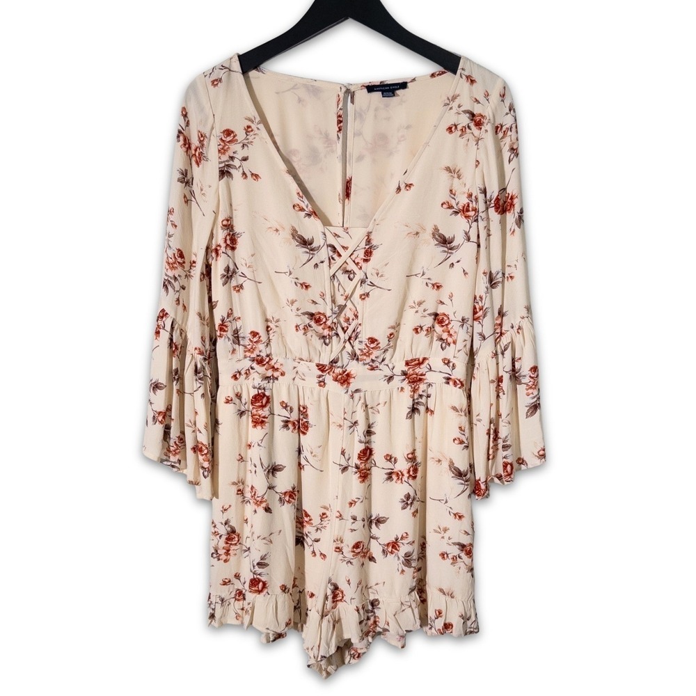 American Eagle Romper‎ Women's Size Medium Casual Boho Jumpsuit Summer Festival